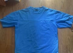90s 00sFashion Gear 無地Tシャツ L ターコイズブルー 古着のサムネイル