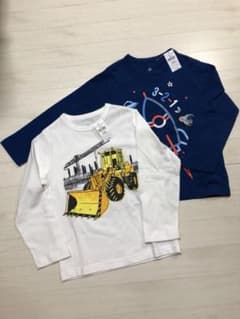 長袖Ｔシャツ 新品 GAP 110 ロンＴ 2枚セットのサムネイル