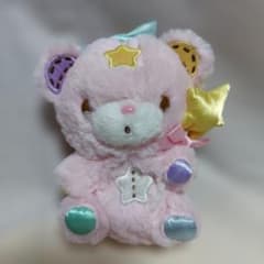 リトルツインスターズ キキ ララ パフポフぬいぐるみ マスコット キーホルダー