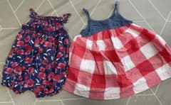 babyGap ワンピース、ロンパース 2点セットのサムネイル