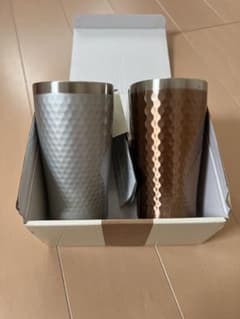 新品未使用 luxe リュクス メタルサーモ タンブラー ペアのサムネイル