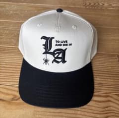 DELINQUENT BROS CAP NATURAL×BLACK - メルカリ