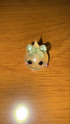ほっぺちゃん マスコット リボン クリアラメのサムネイル