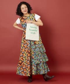 新品♡フリーダ＊Freada＊アシメティアードワンピース - メルカリ