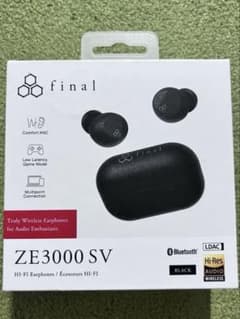 final ZE3000 SV ワイヤレスイヤホン 本体 - メルカリ