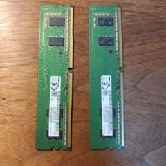 動作確認済み DDR4 4GB2枚セット 2666V 合計8GB - メルカリ