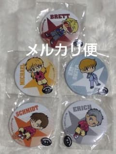 爆走兄弟レッツ&ゴー 缶バッジ ブレット ミハエル シュミット エーリッヒ カイ 爆走兄弟レッツ&ゴー 缶バッジ ブレット ミハエル シュミット