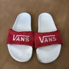VANS サンダル レッド ホワイトのサムネイル