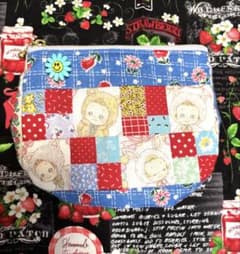 キルトゲイト ハンドメイド ぷにぷにキャンディ ポーチ パッチワーク
