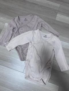 H&M ベビーロンパース 2枚セット 4-6Mのサムネイル