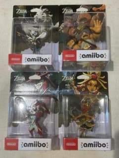 新品未開封】 ゼルダの伝説 amiibo セット 4賢者 ティアキン - メルカリ