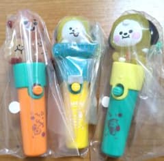 BT21 라이트 스틱 매력 3종 세트
