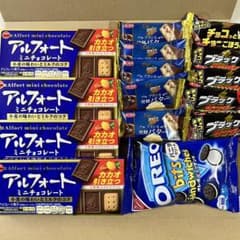 ブルボン アルフォート 有楽製菓 ブラックサンダー オレオ 詰め合わせ