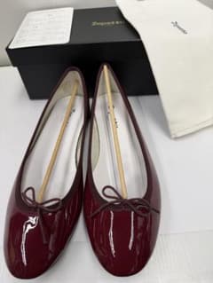 未使用 ¥50600 Repetto バレエシューズ ボルドー - メルカリ