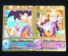 ☆ドラゴンボールヒーローズ☆GPJ-07 孫悟空 GPJ-08 孫悟飯:少年期