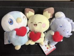 ポケピース ぬいぐるみ MellowHeart 3体セット新品タグ付き - メルカリ