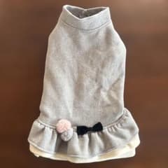 PETCIRCLE グレー 犬用ワンピースのサムネイル