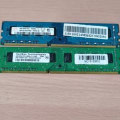 t*l様 PC3-12800U デスクトップPC用メモリ 8GB (4GBx2) - メルカリ