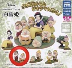 白雪姫ガチャガチャ　おこりんぼ&先生のサムネイル