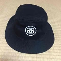stussy バケットハット 黒のサムネイル