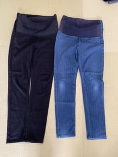ユニクロ マタニティパンツ マタニティデニムのサムネイル