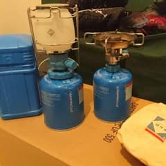 ＊てびち様専用 ＊キャンピングガスセット+クオルツ ロールテーブルのサムネイル