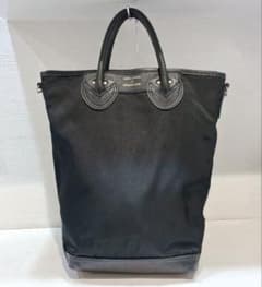 【美品】YOUNG&OLSEN 別注　ナイロン×レザー　トートバッグ　黒 美品】YOUNG＆OLSEN 別注 ナイロン×レザー トートバッグ 黒 - メルカリ