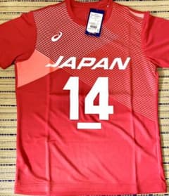 新品未使用　2021龍神NIPPON 石川祐希選手公式Tシャツ　Ｍ　アシックスのサムネイル