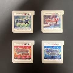ポケットモンスター 3DSソフト 4本セットのサムネイル