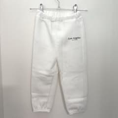 【SHEIN】裏起毛スウェット/ホワイト　キッズ90-100のサムネイル