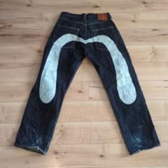 EVISU エヴィス デニムパンツ 戎 ペイント大黒 ビッグカモメ 33×35のサムネイル
