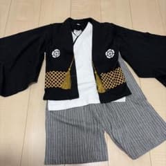 キッズ 袴風セットアップ 100cmのサムネイル