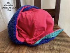 【 Columbia 】 80s イヤーフラップキャップ 耳当て付き USA製 Columbia 】 80s イヤーフラップキャップ 耳当て付き USA製 - メルカリ