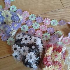 手芸　資材　花リボンのサムネイル