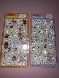 ノンタン ボンボンドロップシール 2枚セットのサムネイル