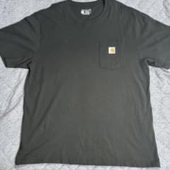 Carhartt LOOSE FIT ポケットTシャツ ブラック L