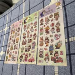 LABUBU キャラクターシール 3枚セットのサムネイル
