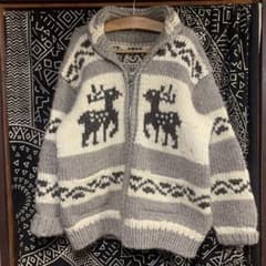 厚手ニットカーディガンのサムネイル
