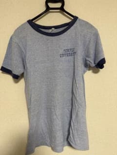 希少　70s チャンピオン　バータグ　ヴィンテージ霜降りリンガーTシャツのサムネイル
