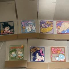 ドラゴンボール　クリアラバーコースター　コンプリートセットのサムネイル