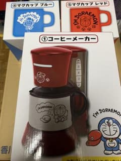 【販売3/20まで】ドラえもん　コーヒーメーカー　マグカップセットのサムネイル