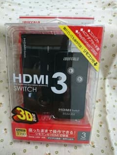 バッファロー(iBUFFALO) リモコン付HDMI切換器のサムネイル