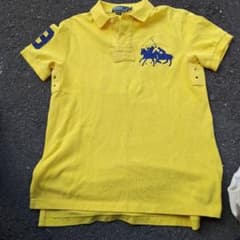 ケ*ロ様 Polo by Ralph Lauren ポロシャツ イエロー Mのサムネイル