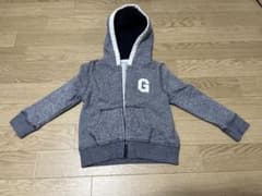 babyGAPベビーギャップ　パーカーグレー90のサムネイル
