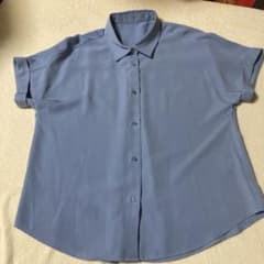 GU シャツ　ブルーのサムネイル