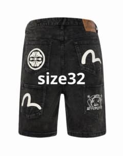 EVISU エヴィス24S/S デニムショーツ - メルカリ