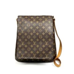 美品】ルイヴィトン M51256 ミュゼット モノグラム LV ブラウン - メルカリ