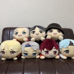TinyTan☆メガジャンボ寝そべりぬいぐるみ　7人セットのサムネイル