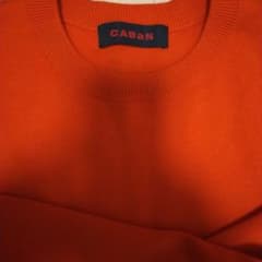 値下げ‼️希少です‼️CABaN コットンカシミヤ クルーネックニットのサムネイル