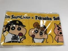 【新品・未使用】値下げしました❗️クレヨンしんちゃん×ソフトバンク　マフラータオルのサムネイル